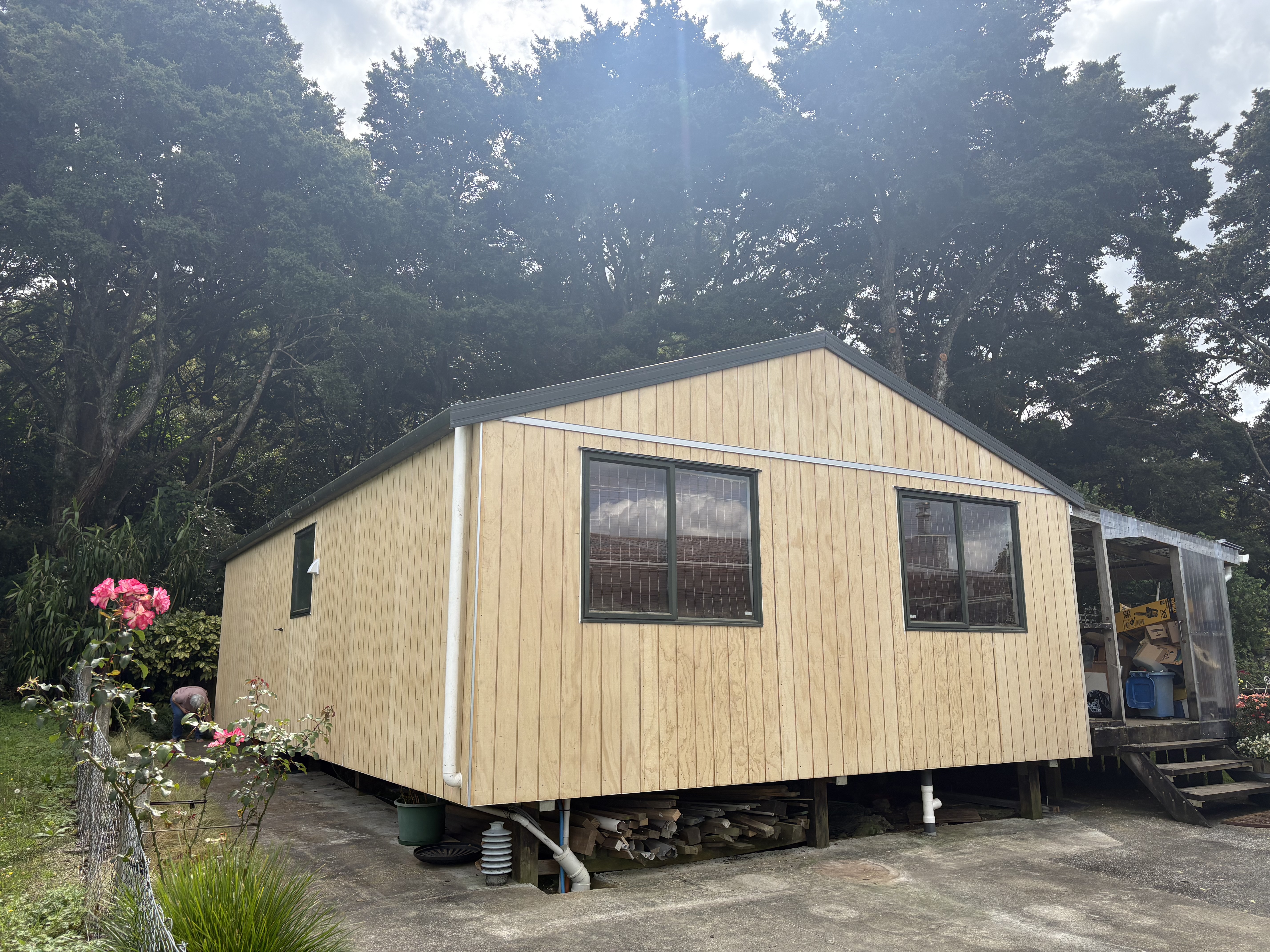Mt Tiger Architectural Shed Extension