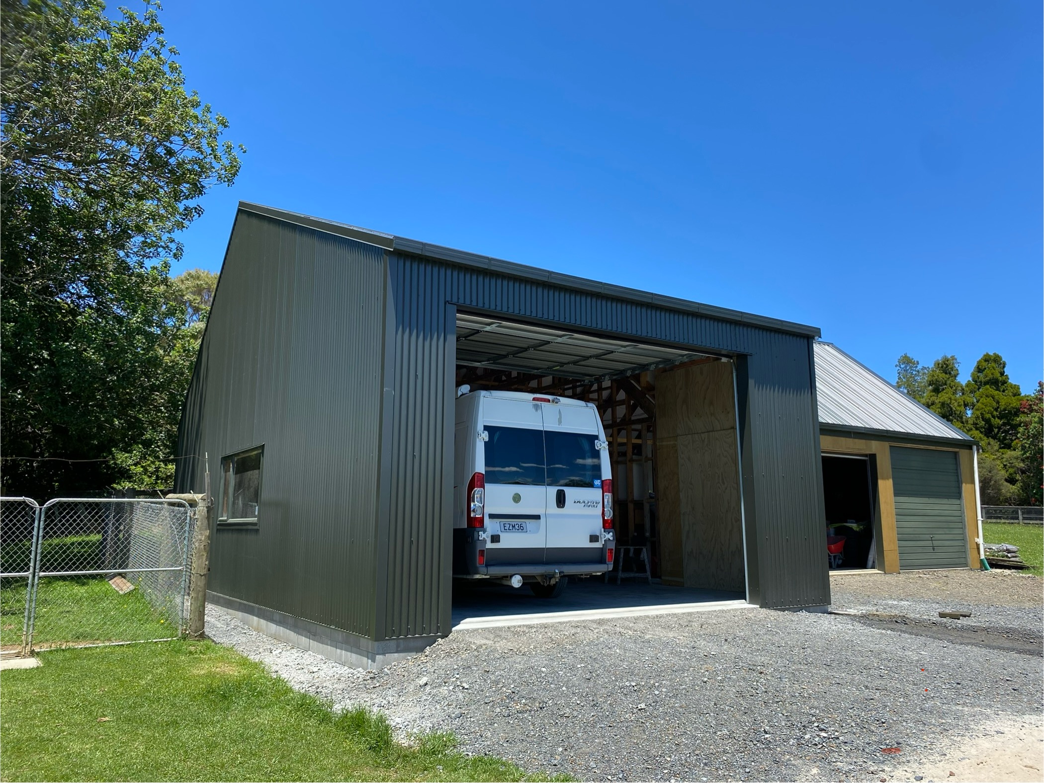 Mt Tiger Architectural Shed Extension